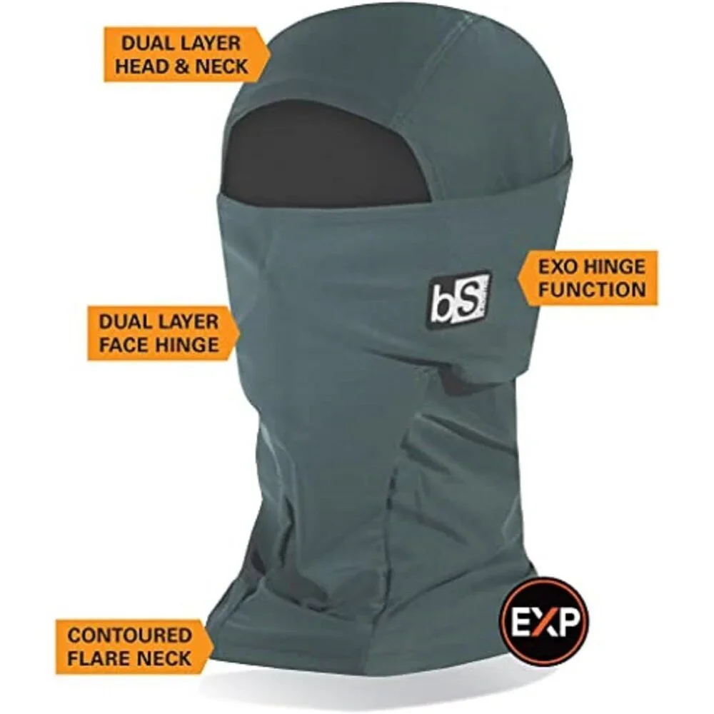 Women's Maroon Expedition Balaclava Layer Breathable Moisture Face Mask